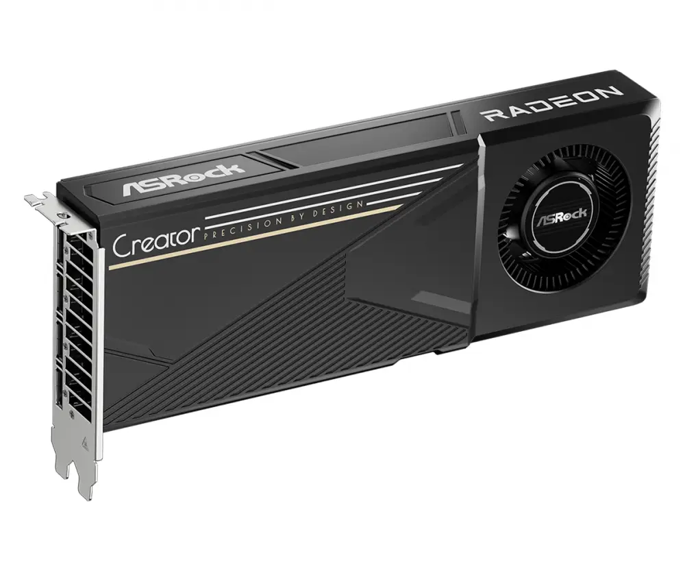 Видео карта ASRock RADEON AI PRO R9700 Creator 32GB GDDR6