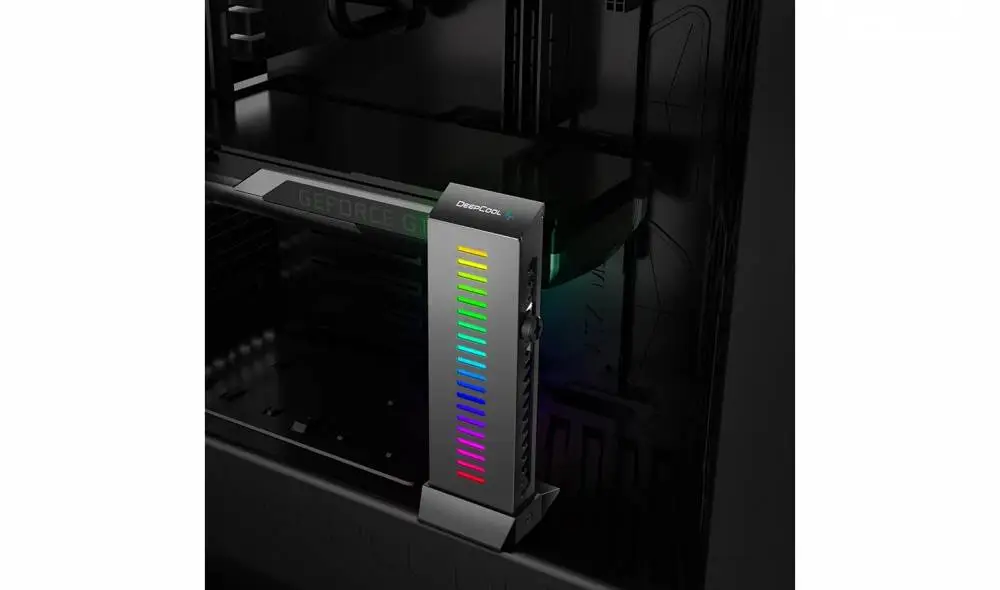 DeepCool държач за видеокарта Universal VGA holder GH-01 - Addressable RGB