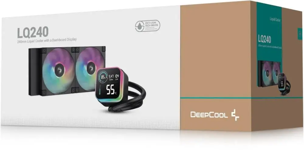 Водно охалждане за процесор DeepCool LQ240 Water Cooling 240mm AIO