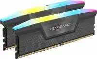 Памет Corsair Vengeance RGB 64GB (2x32GB) DDR5 6000MHz CL40 EXPO/XMP - CMH64GX5M2D6000Z40 