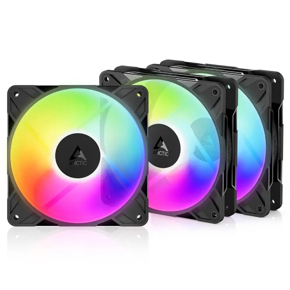 Вентилатори Arctic P12 Reverse Pro A-RGB 120mm PWM 3-Pack 120x120x25 - ACFAN00333A