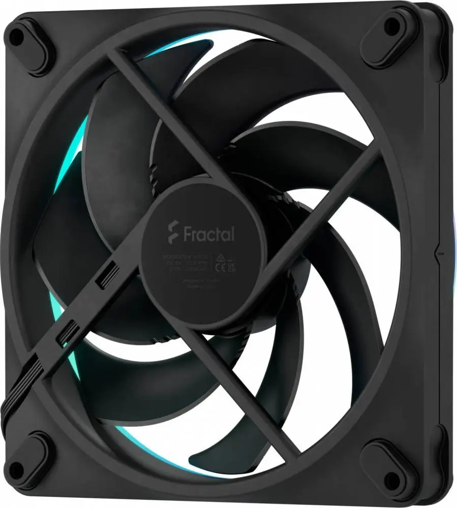 Вентилатор Fractal Momentum 14 RGB BLACK 3PACK 3 x 140mm Fans - FD-F-MR1-1403