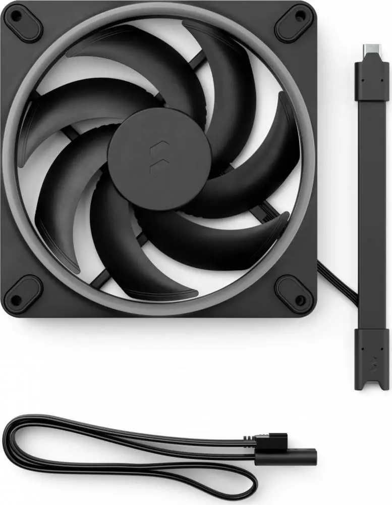 Вентилатор Fractal Momentum 12 RGB BLACK 3PACK 3 x 120mm Fans - FD-F-MR1-1203	
