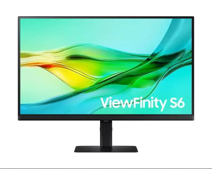 Монитор SAMSUNG Viewfinity S6 S60UD 27" IPS, WQHD 2560x1440, 5ms, 100Hz, HDR10, HDMI, DP, USB-C, LAN, KVM - LS27D600UAUXEN
