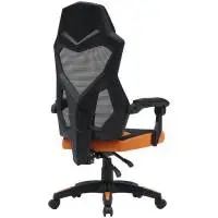 Геймърски стол CANYON gaming chair Wave MCH02 Mesh Black Orange - CNE-MCH02
