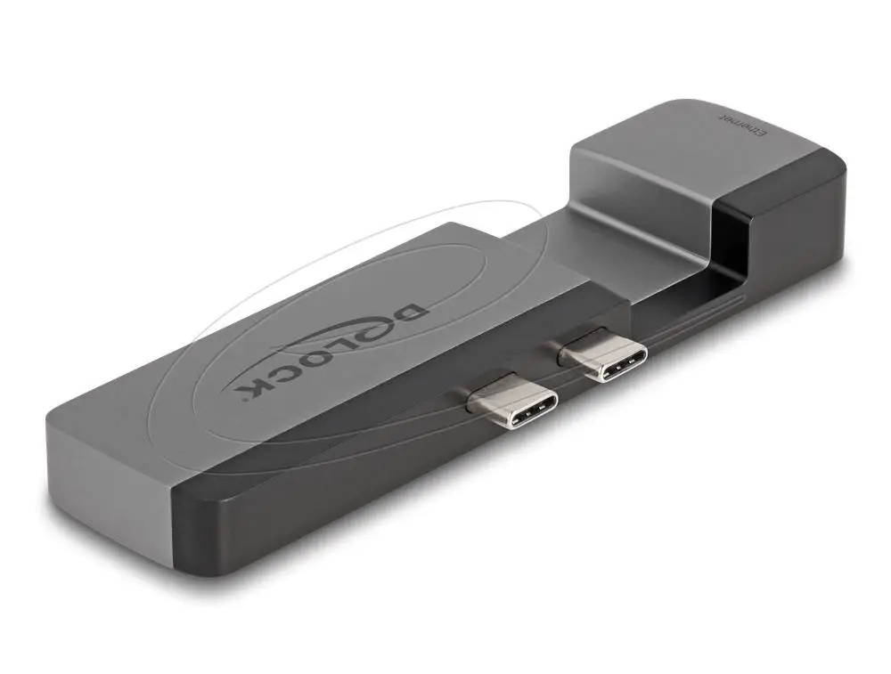 Докинг станция Delock for MacBook Pro / MacBook Air Thunderbolt&trade; 4, 5K Резолюция / 100 W PD / 10 Gbps Hub / LAN / Audio