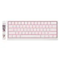 Madlions професионална геймърска механична клавиатура Professional Gaming Mechanical Keyboard MAD 60 HE Flagship V2 - 8K, Magnetic Amber Pro Switches - White