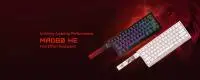 Madlions професионална геймърска механична клавиатура Professional Gaming Mechanical Keyboard MAD 60 HE Flagship V2 - 8K, Magnetic Amber Pro Switches - Black