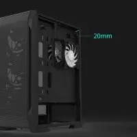Кутия Zalman N7 PLUS Case ATX - 7 fans included, Tempered Glass