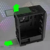 Кутия Zalman N7 PLUS Case ATX - 7 fans included, Tempered Glass
