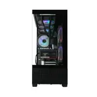 Кутия Zalman Chronix BLACK Case ATX 3 x 120 mm A-RGB, USB-C, Tempered Glass