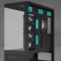 Кутия Zalman Chronix BLACK Case ATX 3 x 120 mm A-RGB, USB-C, Tempered Glass