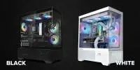 Кутия Zalman Chronix BLACK Case ATX 3 x 120 mm A-RGB, USB-C, Tempered Glass