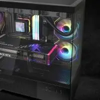 Кутия Zalman Chronix BLACK Case ATX 3 x 120 mm A-RGB, USB-C, Tempered Glass