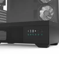 Кутия Zalman Chronix BLACK Case ATX 3 x 120 mm A-RGB, USB-C, Tempered Glass