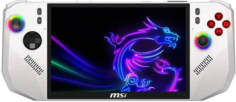 Портативна конзола MSI Claw A8 BZ2EM-025PL Portable Game Console 1TB Touchscreen Wi-Fi White