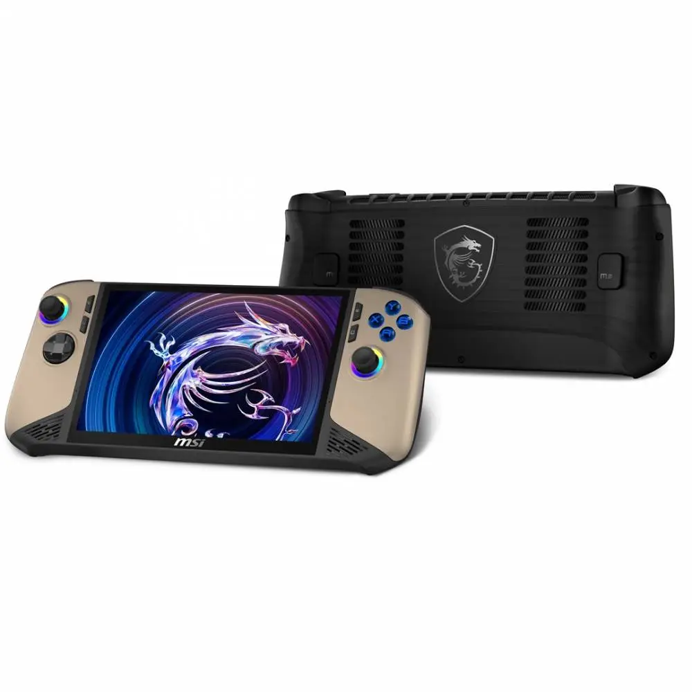 Портативна конзола MSI Claw 8 AI+ A2VM-037PL Portable Game Console 1TB Touchscreen Wi-Fi Beige