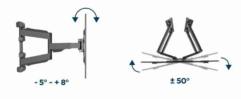 Gembird стенна стойка за телевизор TV Mount - WM-75ST-02 - 32"-75", 45.5 kg