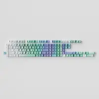 Капачки за механична клавиатура Keychron Cherry Profile Dye-Sub PBT Full Keycap Set - Cloud and Snow