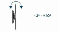 Gembird стенна стойка за телевизор TV Mount - WM-58ST-01 - 32"-58", 36.4 kg