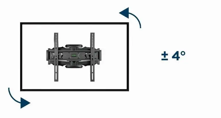 Gembird стенна стойка за телевизор TV Mount - WM-58ST-01 - 32"-58", 36.4 kg