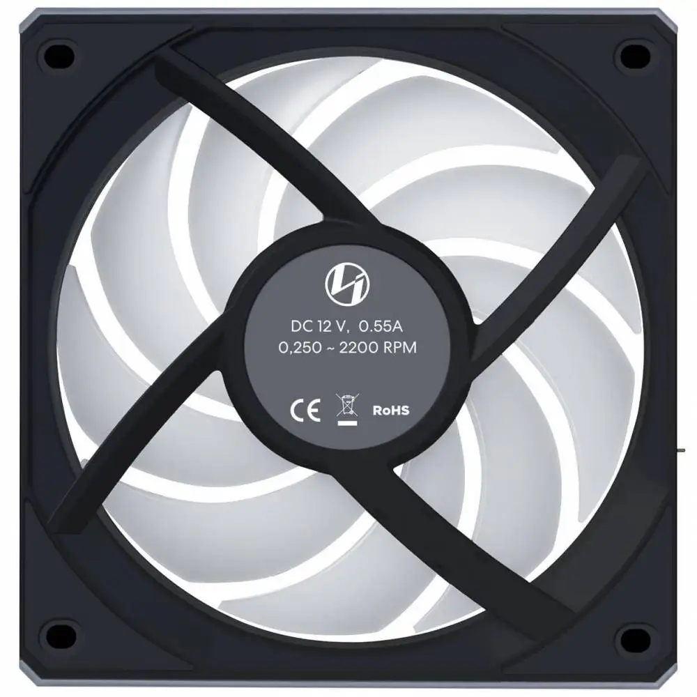 Вентилатори 3бр Lian Li UNI FAN CL Wireless ARGB PWM Reverse - 120 mm Черни + Контролер