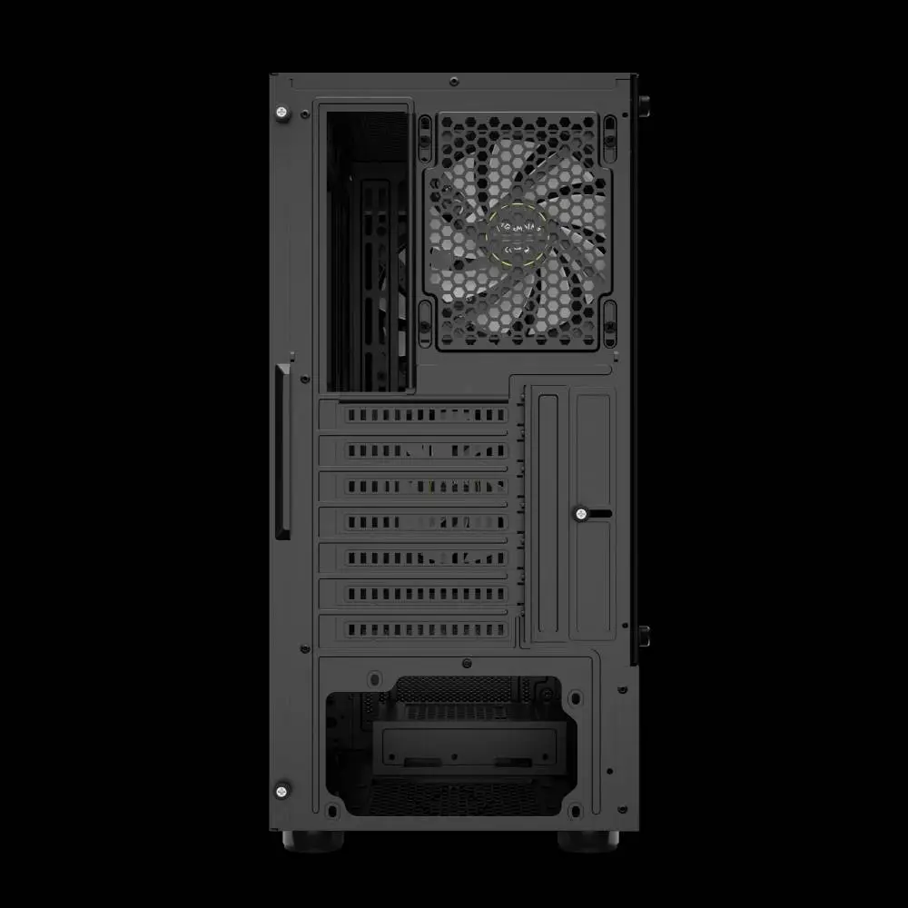 Gamdias кутия Case ATX - TALOS E3 CG - 3 x 120 mm A-RGB, Curved Glass