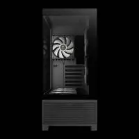 Gamdias кутия Case mATX - AURA GC12 ARGB BK - 6 x 120 mm A-RGB, USB-C, Tempered Glass