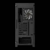 Gamdias кутия Case mATX - AURA GC12 ARGB BK - 6 x 120 mm A-RGB, USB-C, Tempered Glass