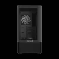 Gamdias кутия Case ATX - ATLAS E2 - 3 x 120 mm A-RGB, Digital Display, Curved Glass