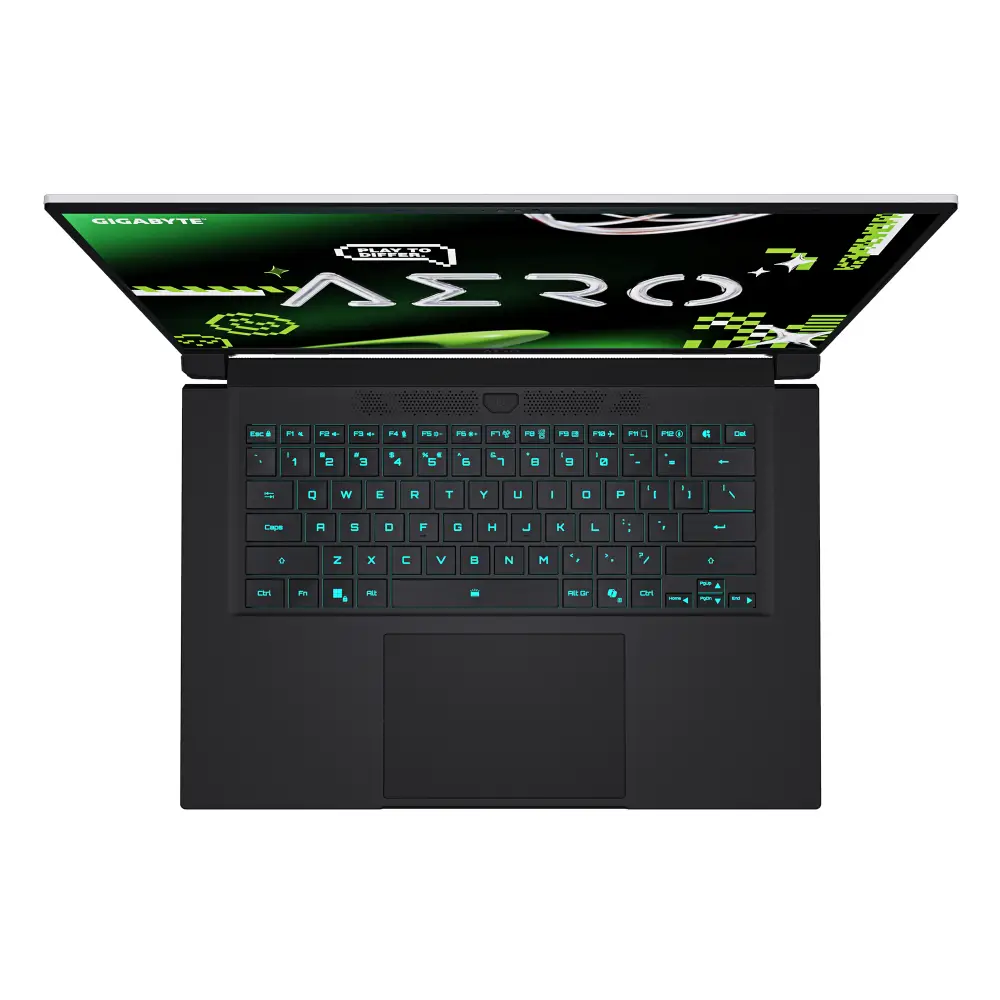 Лаптоп GIGABYTE AERO X16 1VH93EEC94DH - 16" inch IPS 165Hz,  AMD Ryzen Al 7 350, 16GB DDR5, 1TB SSD Gen4, RTX 5060, Win 11 Home - Бял