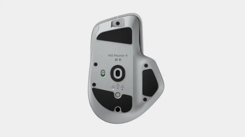 Безжична лазерна мишка LOGITECH MX MASTER 4 Pale Gray
