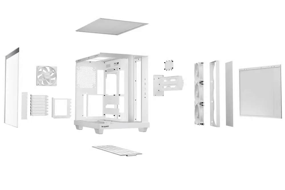 Кутия be quiet! LIGHT BASE 500 LX White Case ATX - BGW86
