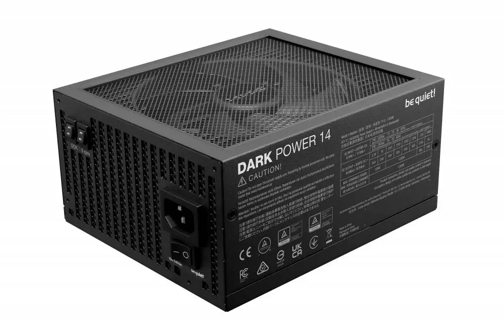 Захранване be quiet! Dark Power 14 1200W PSU ATX 3.1 80 Plus Titanium - BP021EU