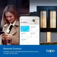 TP LINK TAPO P100 Смарт контакт 10A, 2300W, 2.4Ghz, задаване на график, таймер