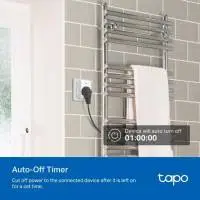 TP LINK TAPO P100 Смарт контакт 10A, 2300W, 2.4Ghz, задаване на график, таймер