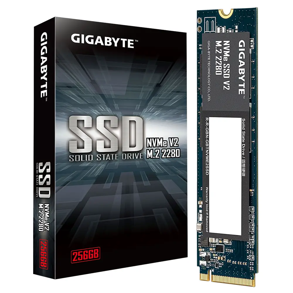 Диск SSD GIGABYTE NVMe V2 256GB PCIe 3.0