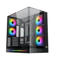 Кутия Xigmatek PANO II 8 ARGB Fans Case E-ATX