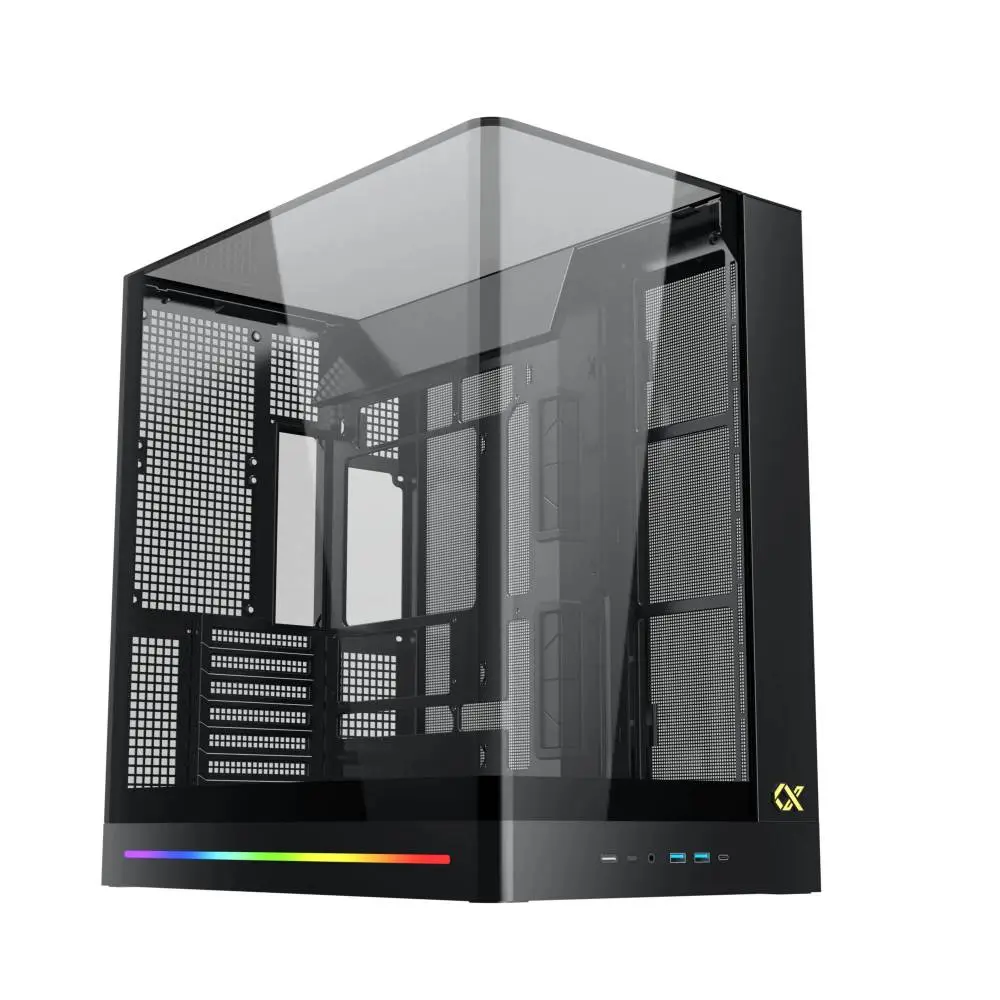 Кутия Xigmatek PANO II 8 ARGB Fans Case E-ATX