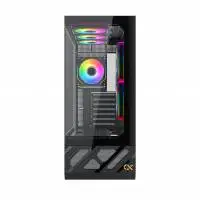 Кутия Xigmatek Alphard Pro, 6 inch LCD Display, 6 ARGB Fans Case E-ATX