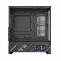 Кутия Xigmatek Alphard Pro, 6 inch LCD Display, 6 ARGB Fans Case E-ATX