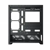 Кутия Xigmatek Alphard Pro, 6 inch LCD Display, 6 ARGB Fans Case E-ATX