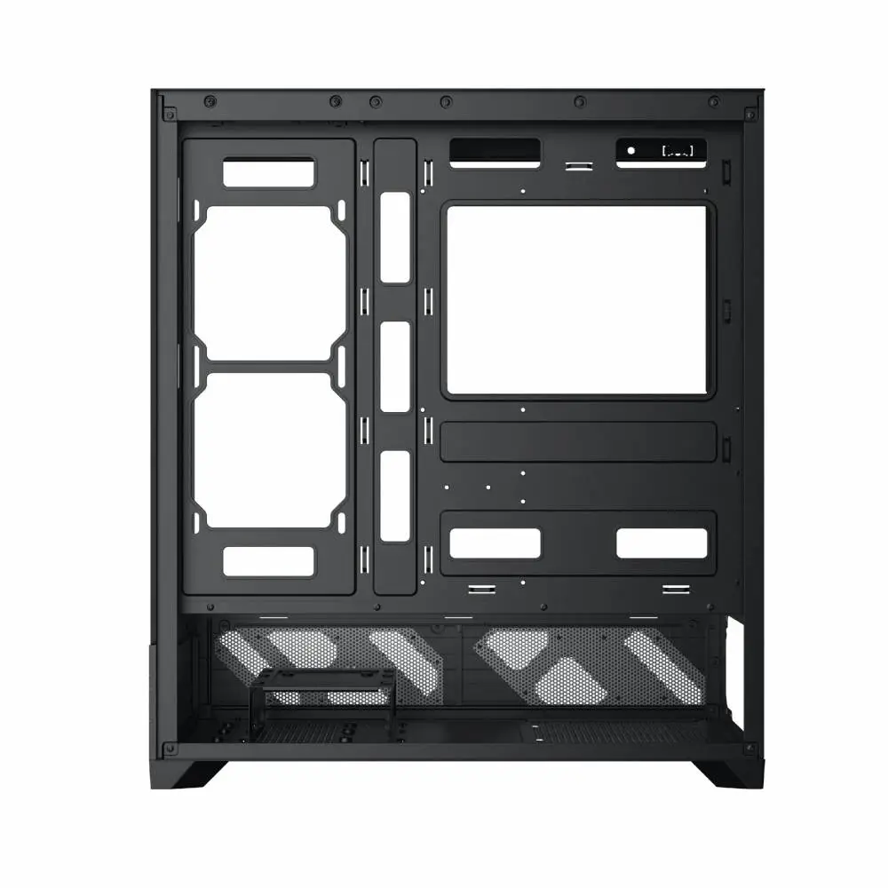 Кутия Xigmatek Alphard Pro, 6 inch LCD Display, 6 ARGB Fans Case E-ATX