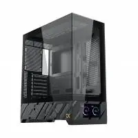 Кутия Xigmatek Alphard Pro, 6 inch LCD Display, 6 ARGB Fans Case E-ATX