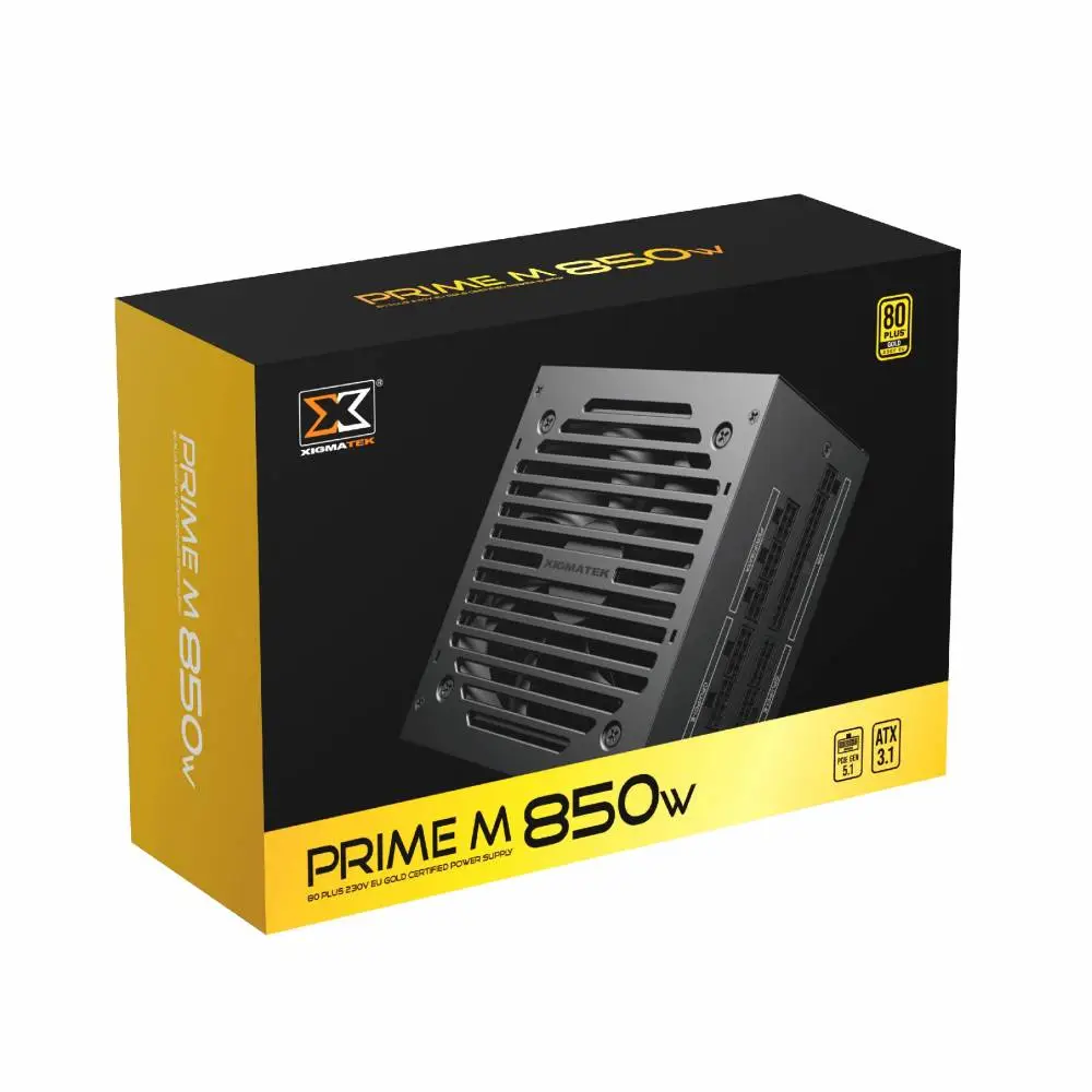Захранване Xigmatek Prime M 850W 80 Plus Gold PSU ATX 3.1 Full Modular