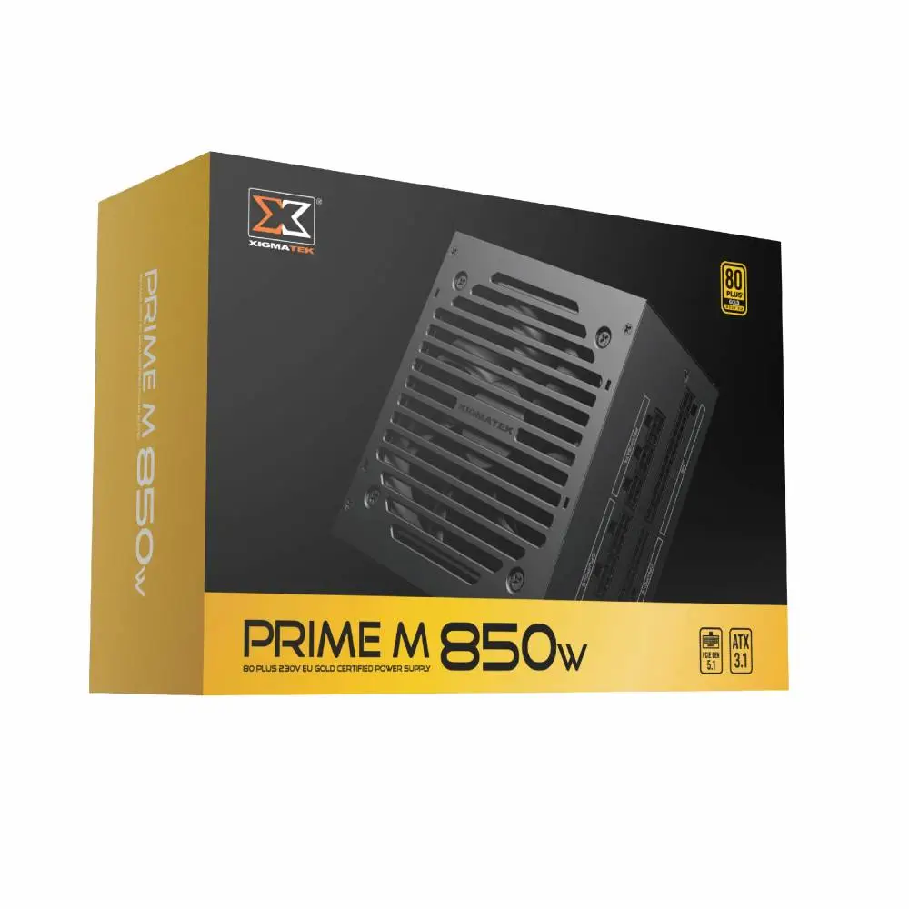 Захранване Xigmatek Prime M 850W 80 Plus Gold PSU ATX 3.1 Full Modular