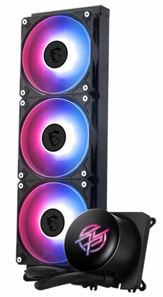 Водно охлаждане MSI MPG CORELIQUID P13 360, LCD 2.1&rdquo; IPS, Black
