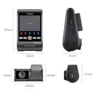 VIOFO Видеорегистратор Dash Cam A229 Ultra 2 Channel - 4K, HDR, Dual Sony STARVIS 2 8MP, GPS, Bluetooth