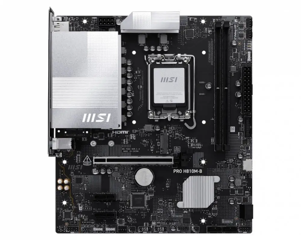 Дънна платка MSI PRO H810M-B LGA1851
