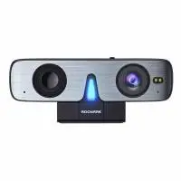 ROCWARE RC08P Уеб камера 2K,90 градуса,4x зуум, USB 2.0,USB-C